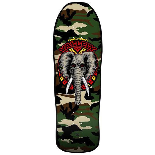 Powell Peralta Vallely Elephant 10.0 Deck - Camo