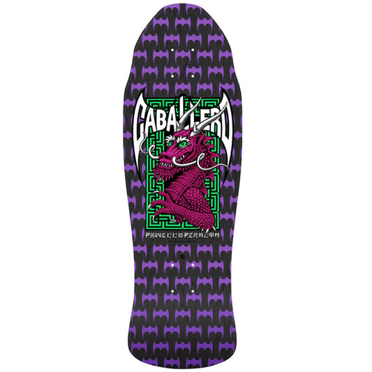 Powell Peralta Cab Street Dragon 9.625 Deck - Black Stain