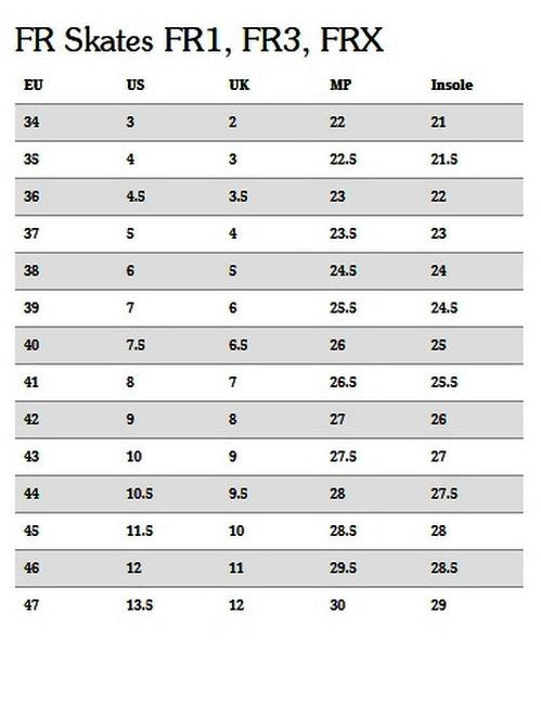 FR FRX 80 Inline Skate White