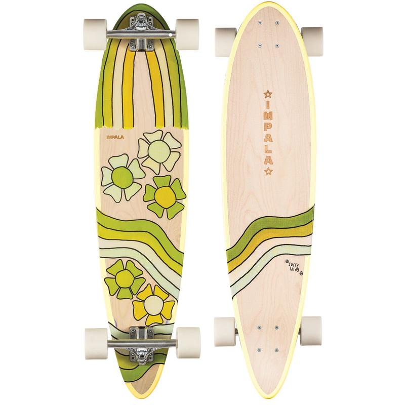 Impala Longboard Jupiter 37" Surfy Birdy Floral