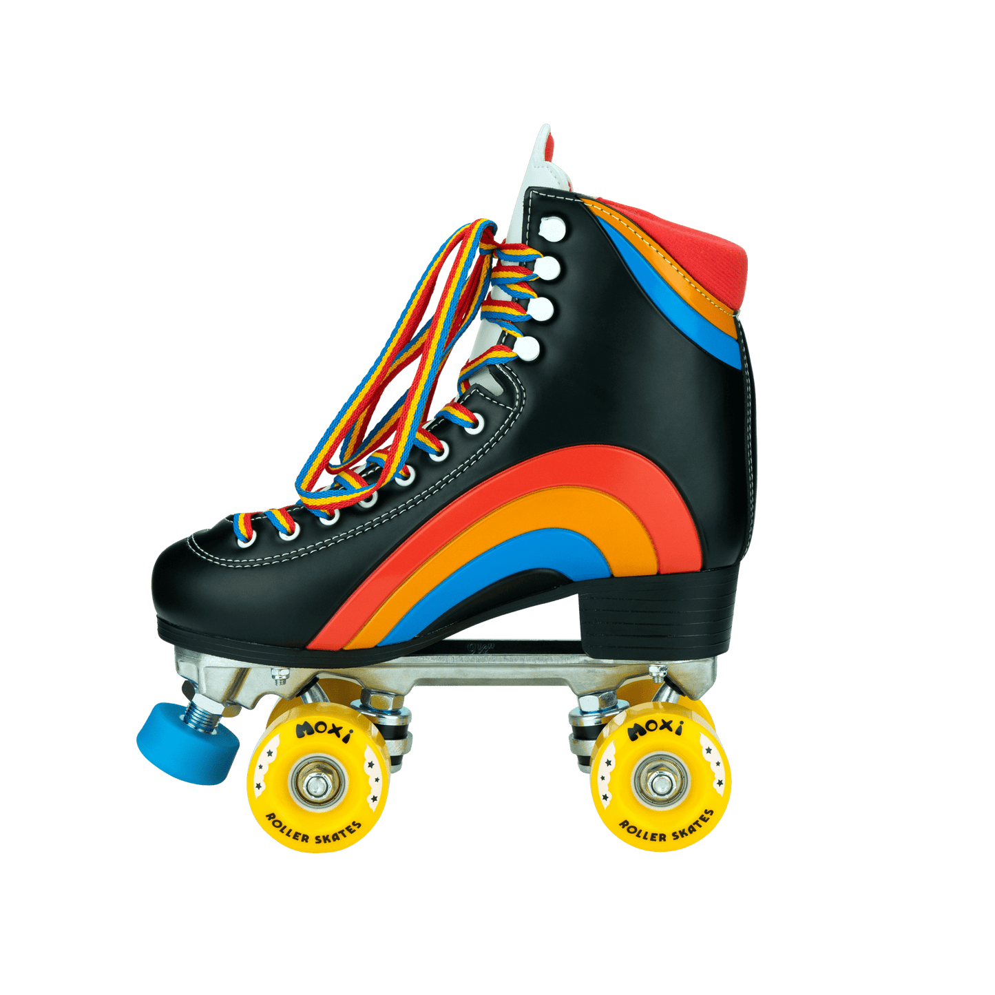 Moxi Rainbow Rider Roller Skates - Asphalt Black