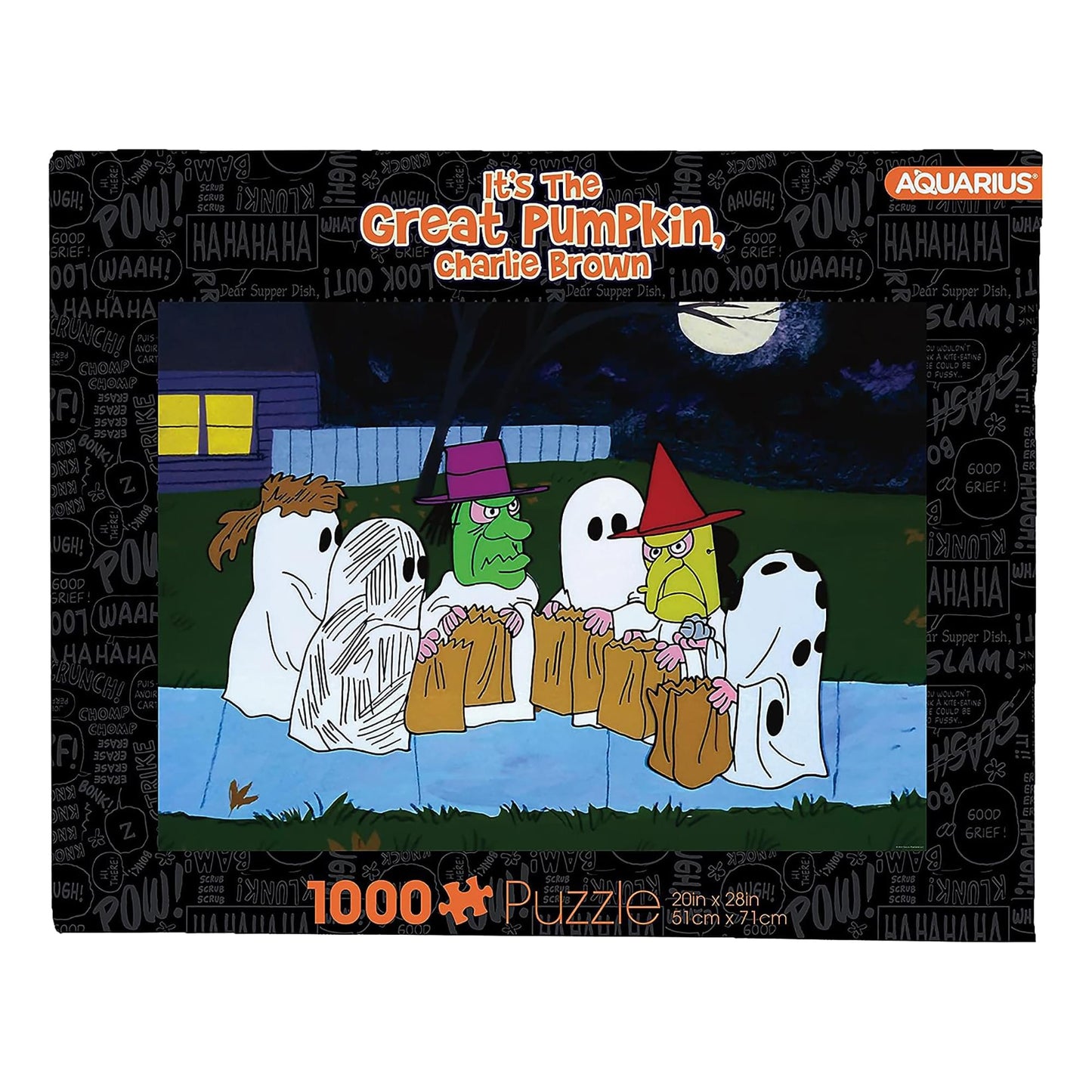 Peanuts Trick or Treat 1000 Piece Jigsaw Puzzle