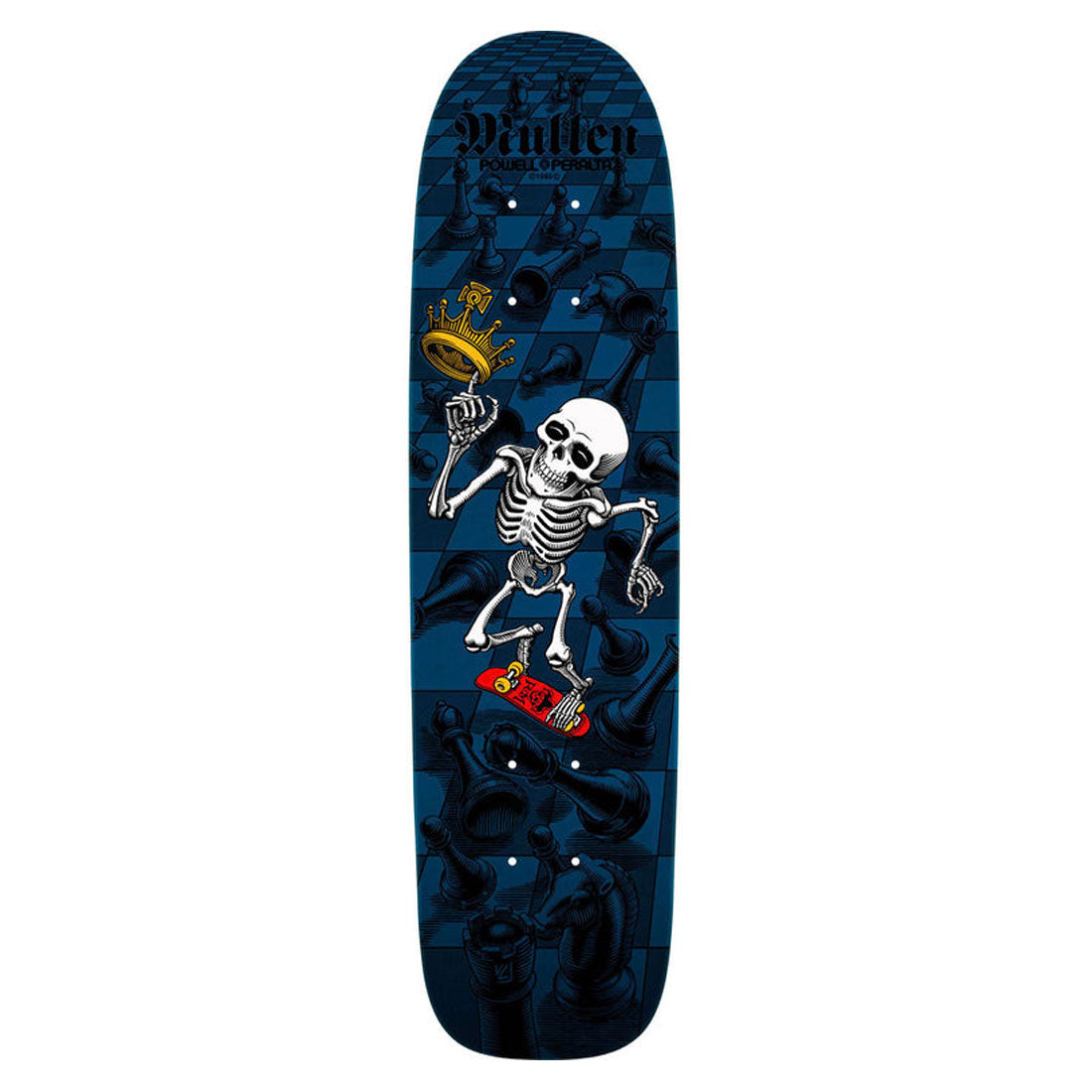 Powell Peralta Bones Brigade Mullen 15th Series Deck - Navy