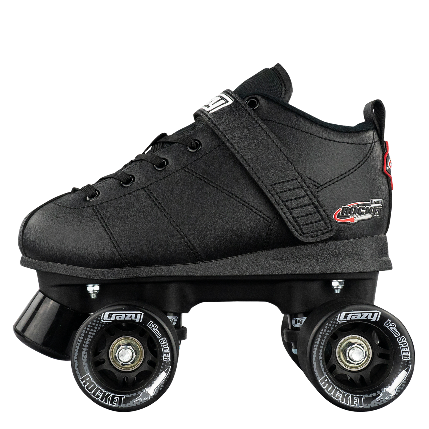 Crazy Rocket Roller Skates Black