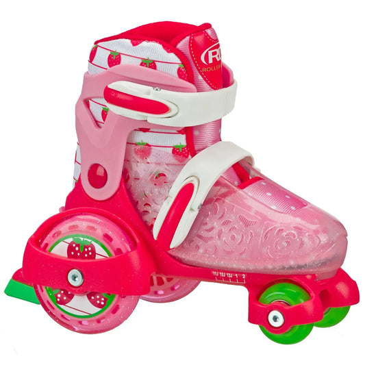 RDS Fun Roll Adjustable Skates - Strawberry