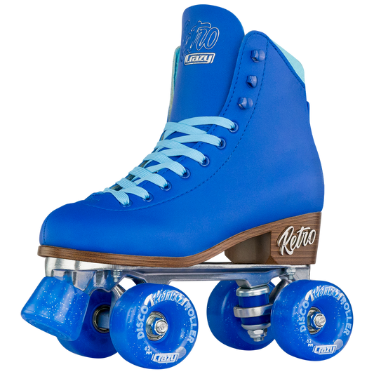 Crazy Retro Roller Skates Blue