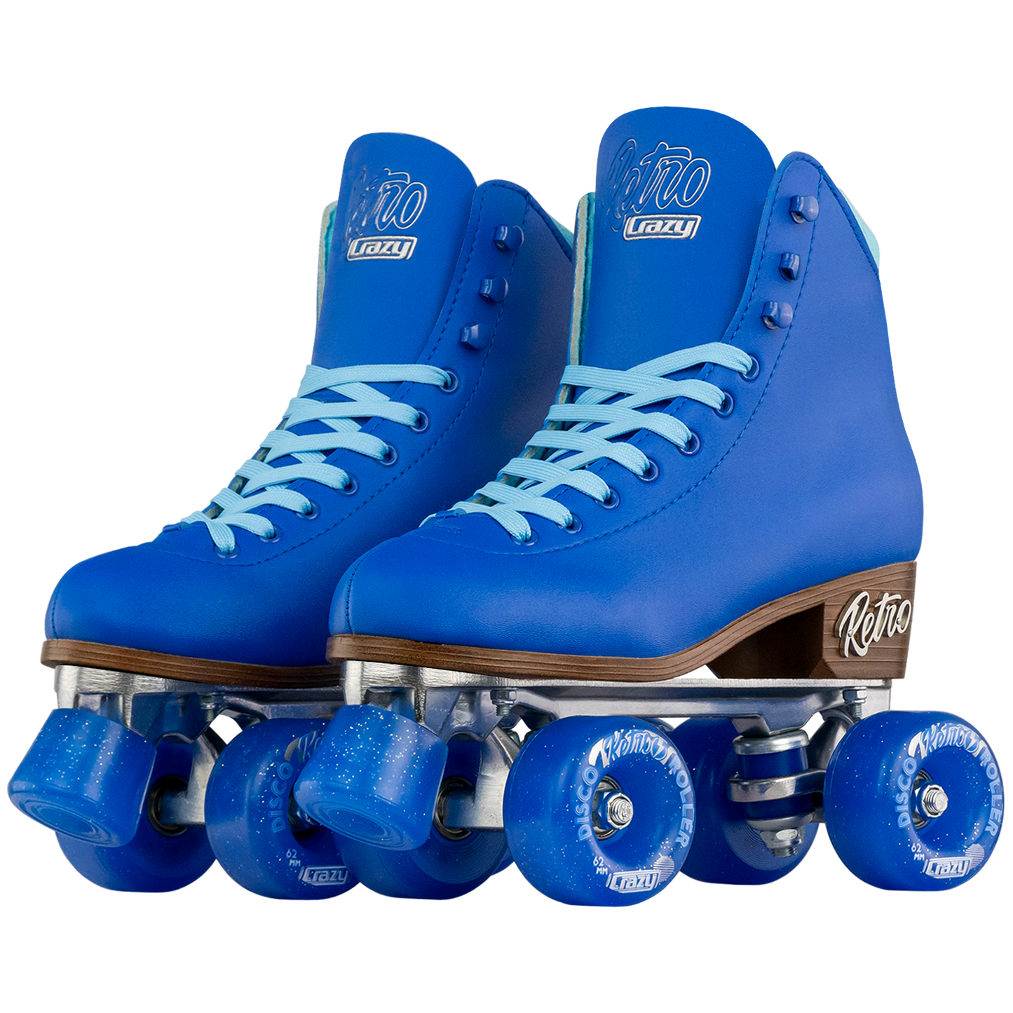 Crazy Retro Roller Skates Blue