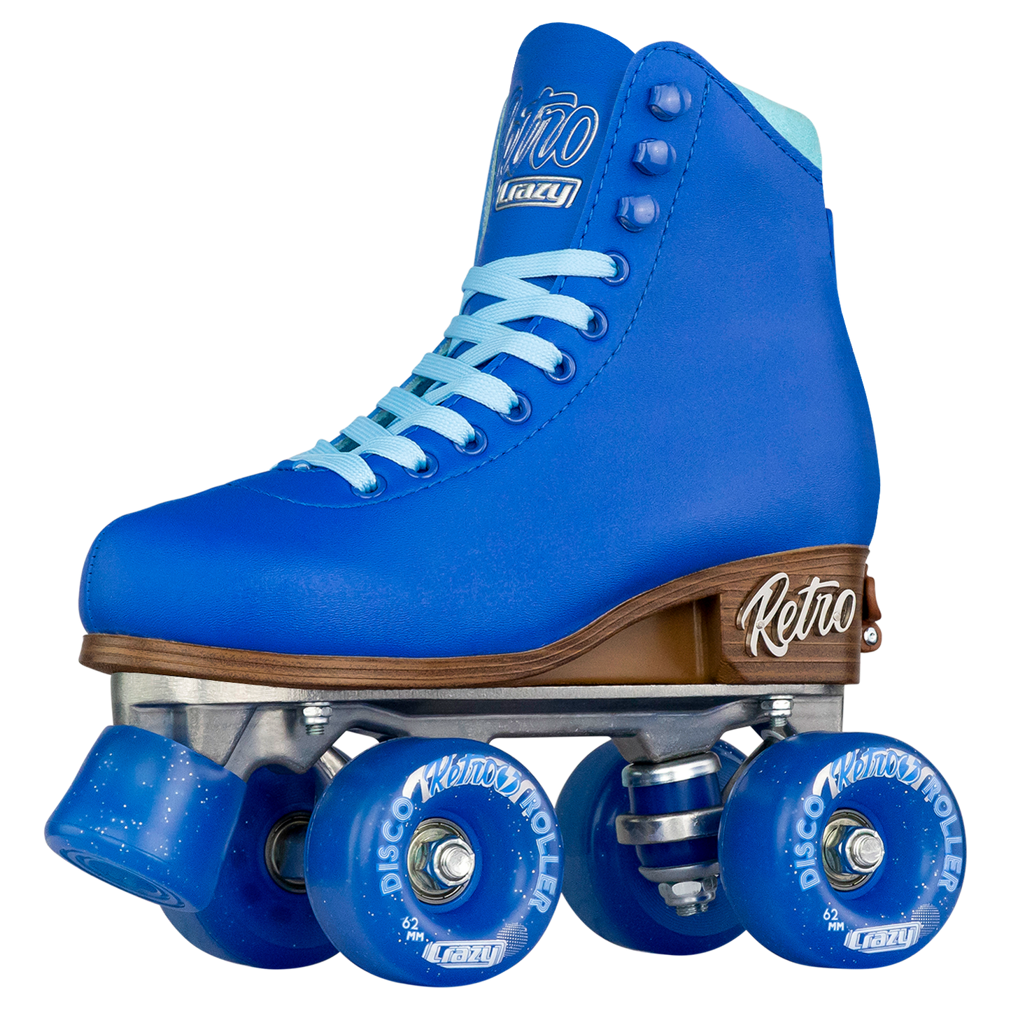 Crazy Retro Adjustable Roller Skates Blue