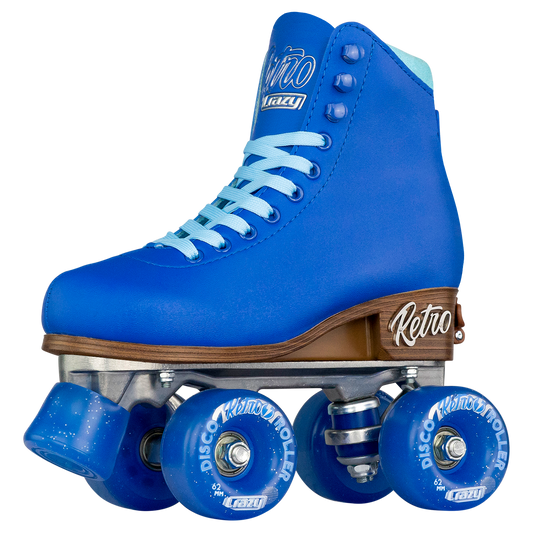 Crazy Retro Adjustable Roller Skates Blue