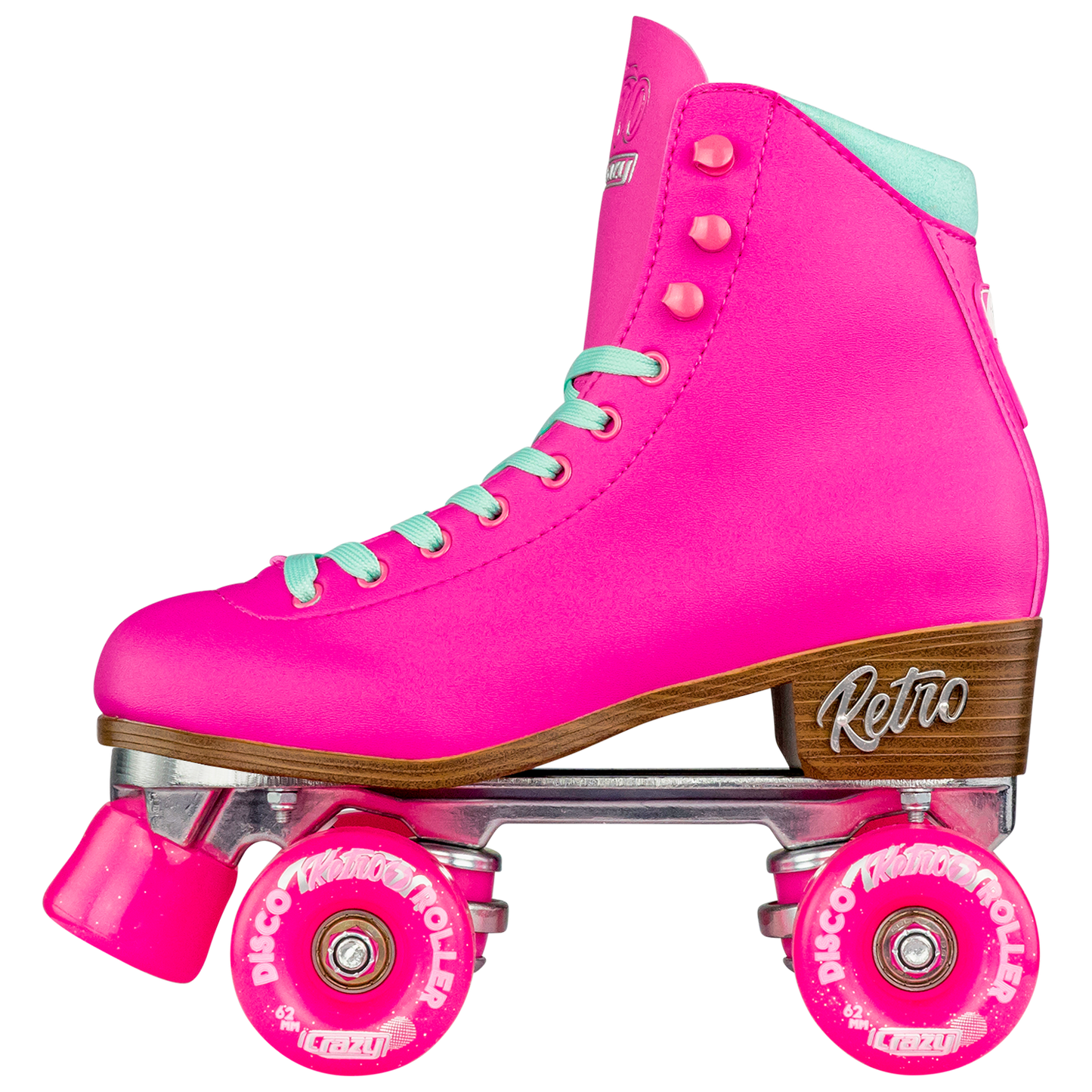 Crazy Retro Roller Skates Pink