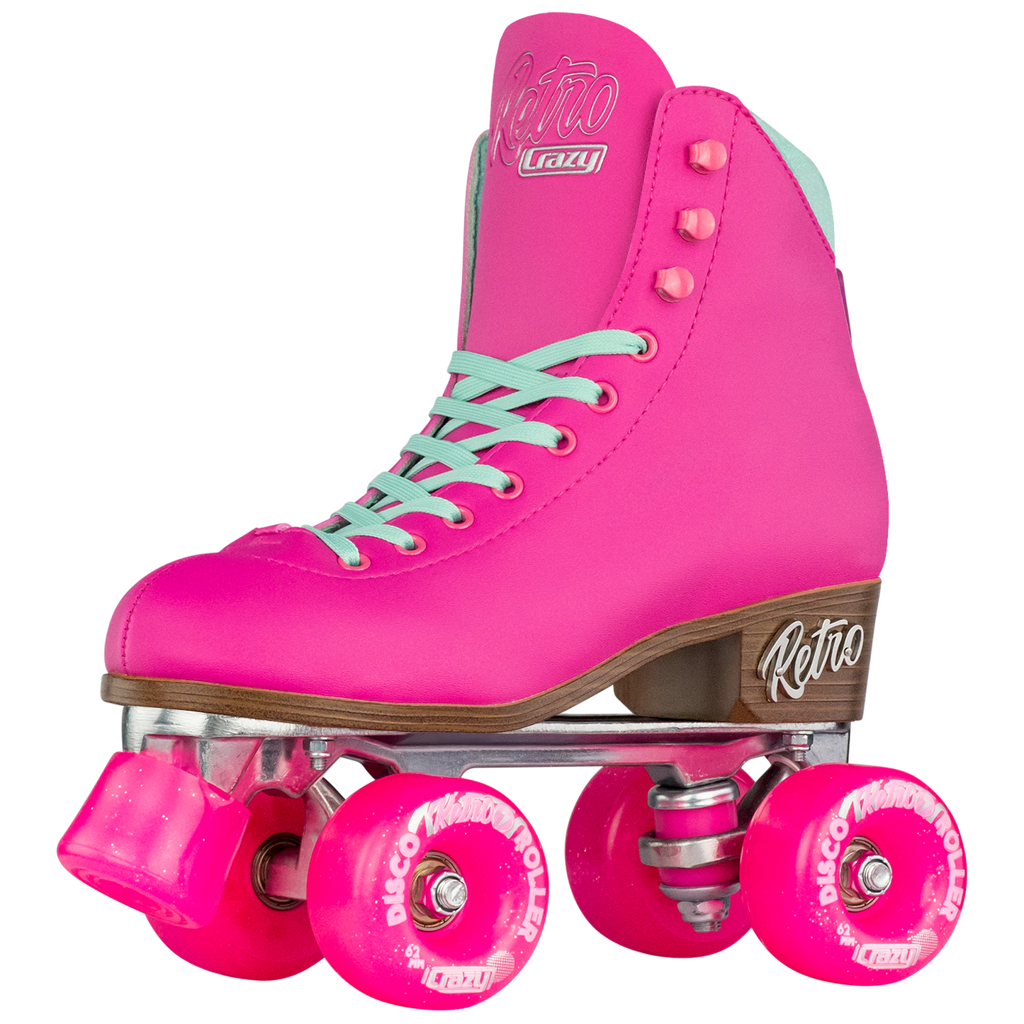 Crazy Retro Roller Skates Pink