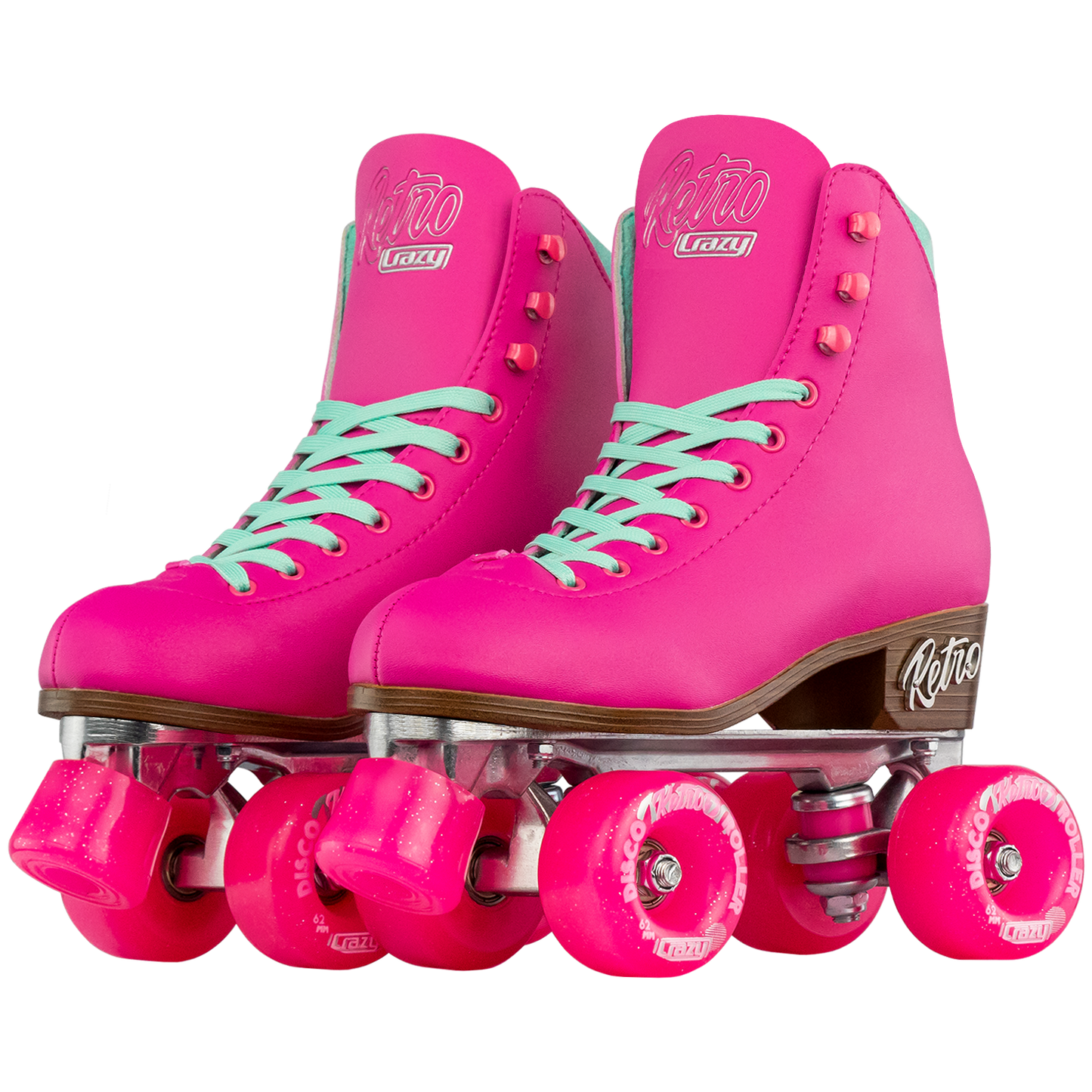 Crazy Retro Roller Skates Pink