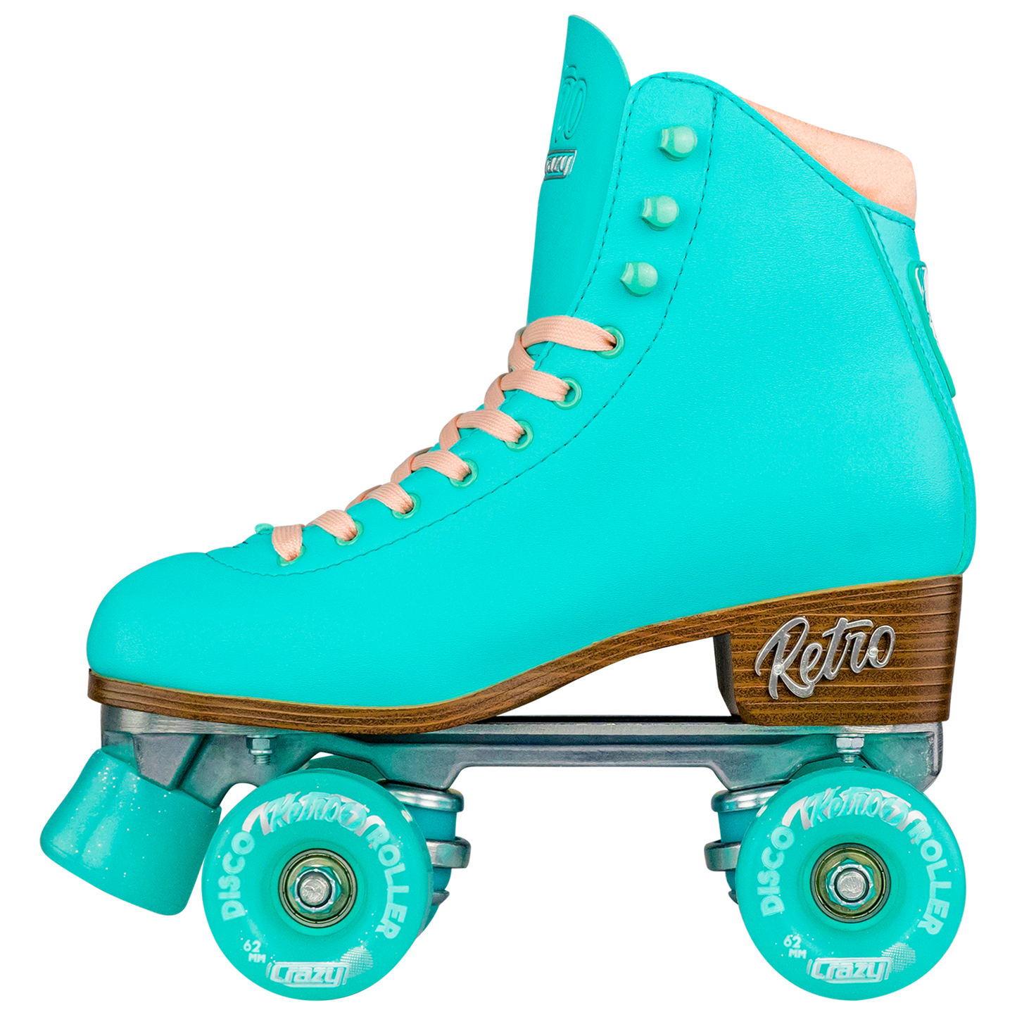 Crazy Retro Roller Skates Teal