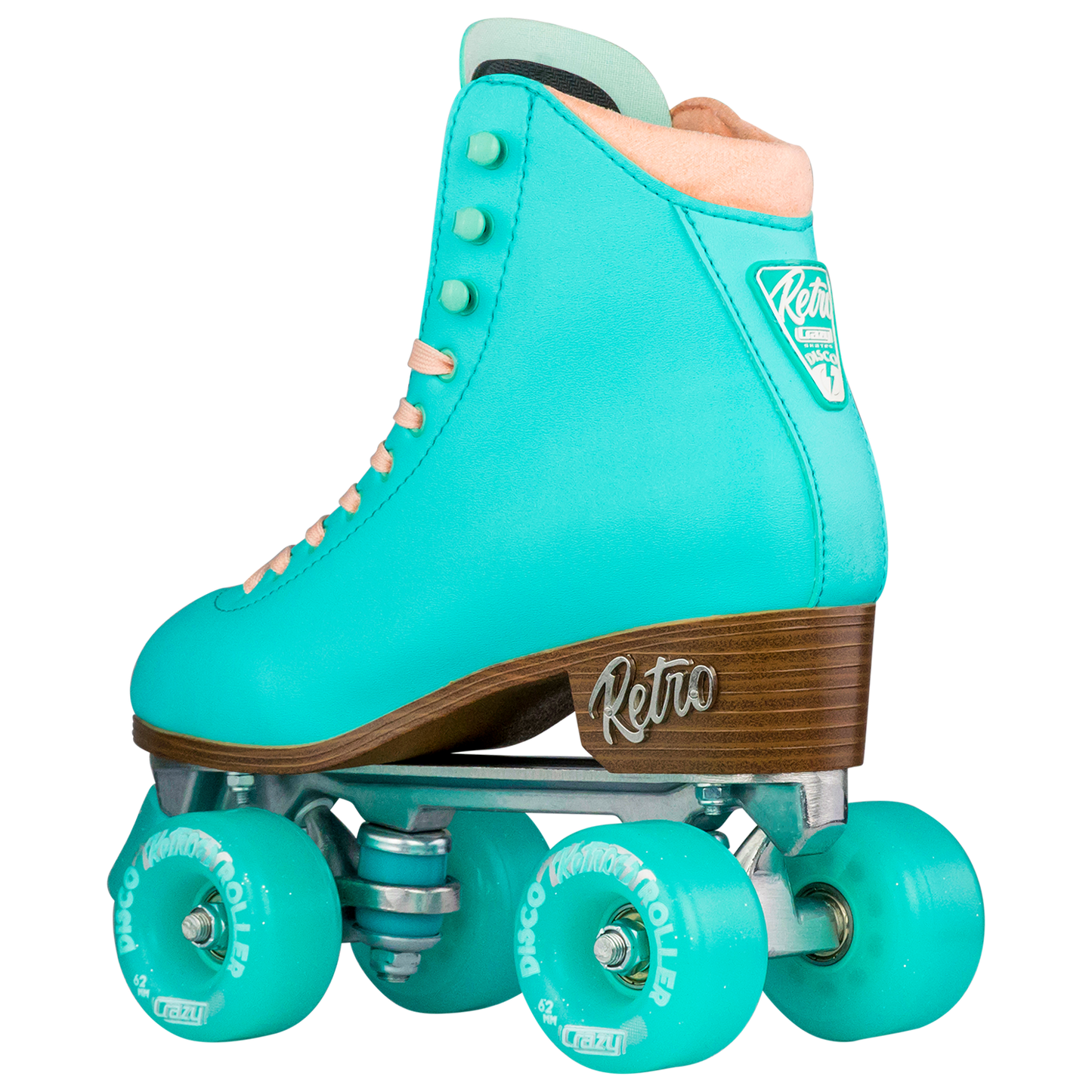 Crazy Retro Roller Skates Teal