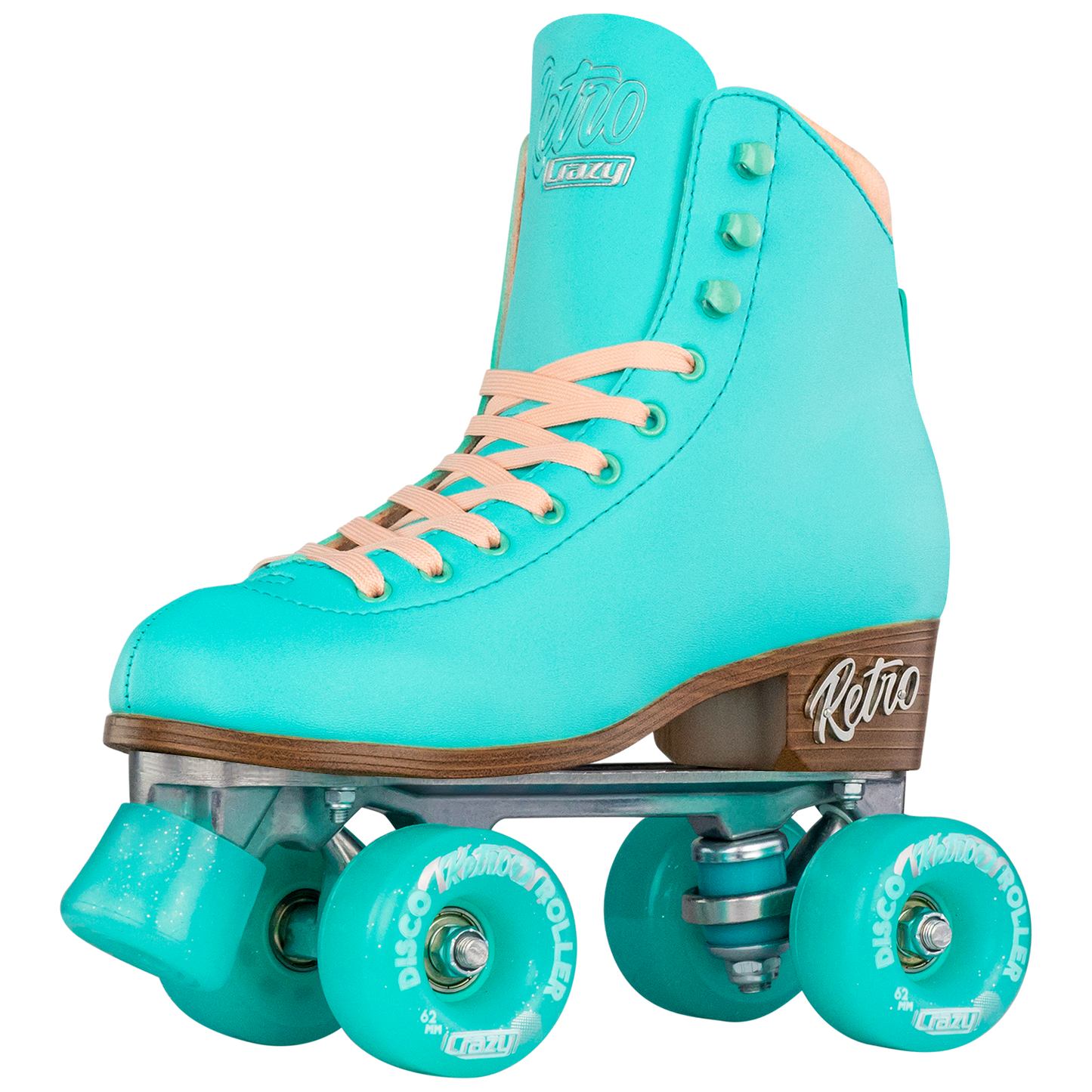 Crazy Retro Roller Skates Teal