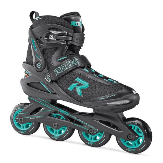 Roces Icon Black/Aqua Inline Skate