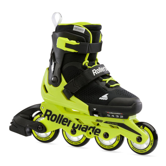 Rollerblade Microblade Adj Inline Skates Black/Yellow