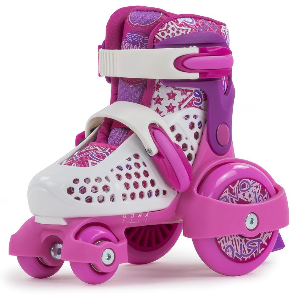SFR Stomper Adjustable Skates Pink