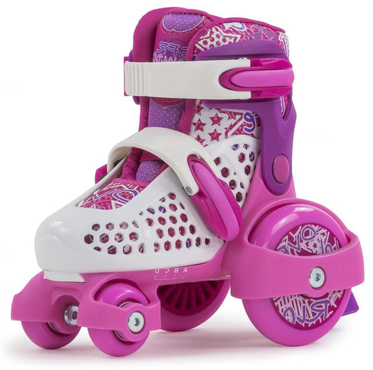 SFR Stomper Adjustable Skates Pink