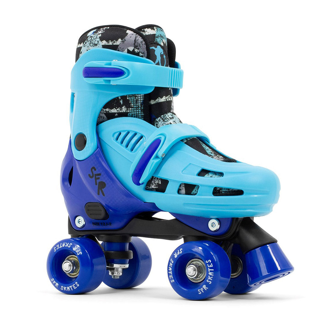 SFR Hurricane IV Quad Roller Skates - Shark
