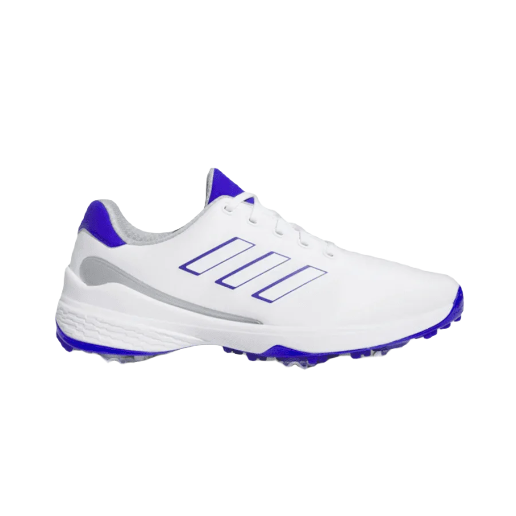 Adidas ZG23 Golf Shoes - White/Blue