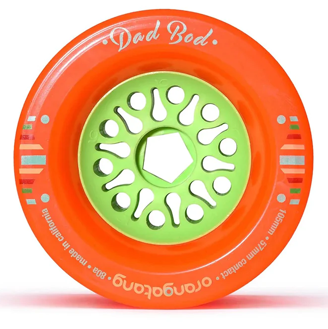 Orangatang Dad Bod Wheels 80A 105mm 4 Pack