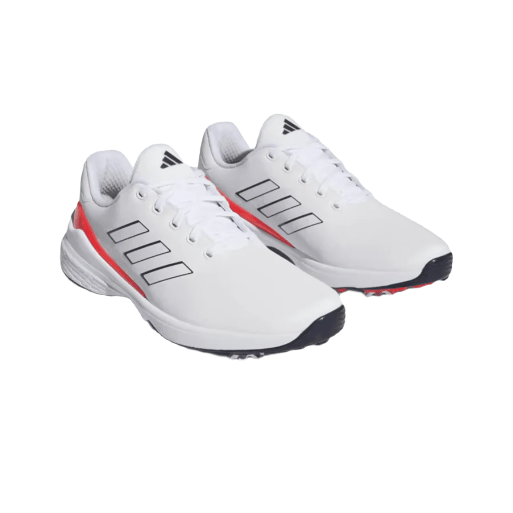 Adidas ZG23 Golf Shoes - White/Red