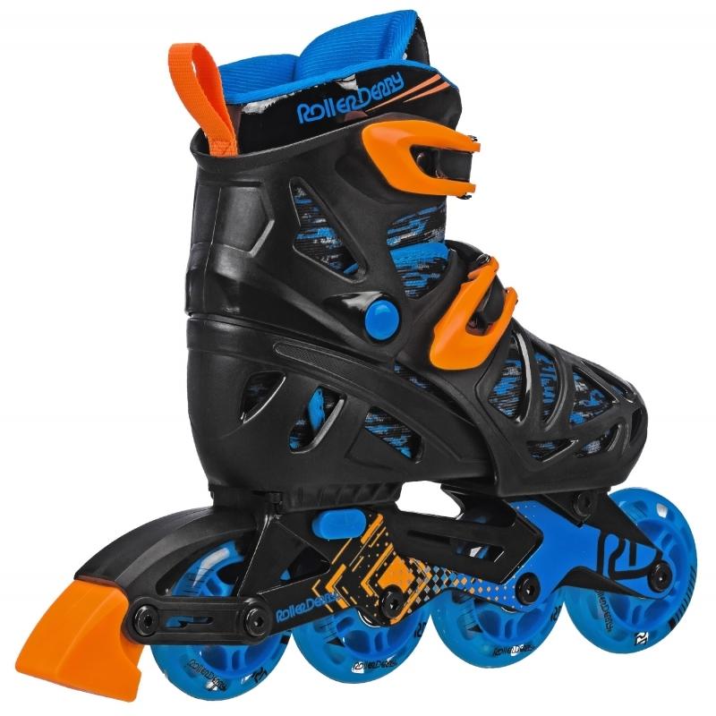 RDS Tracer Adjustable Inline Skates Black/Orange
