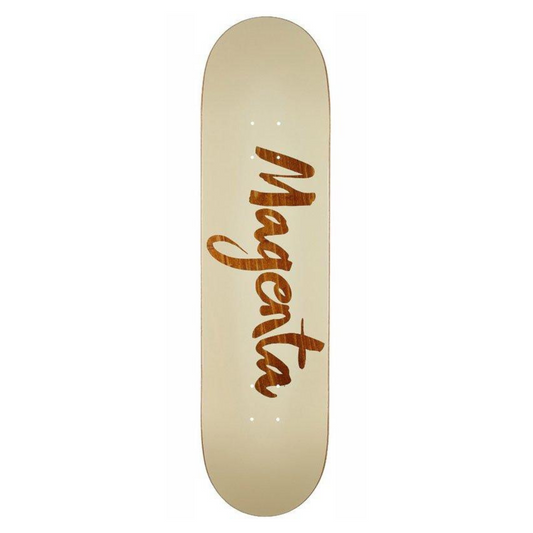 Magenta Big Brush Brown Deck 7.75"