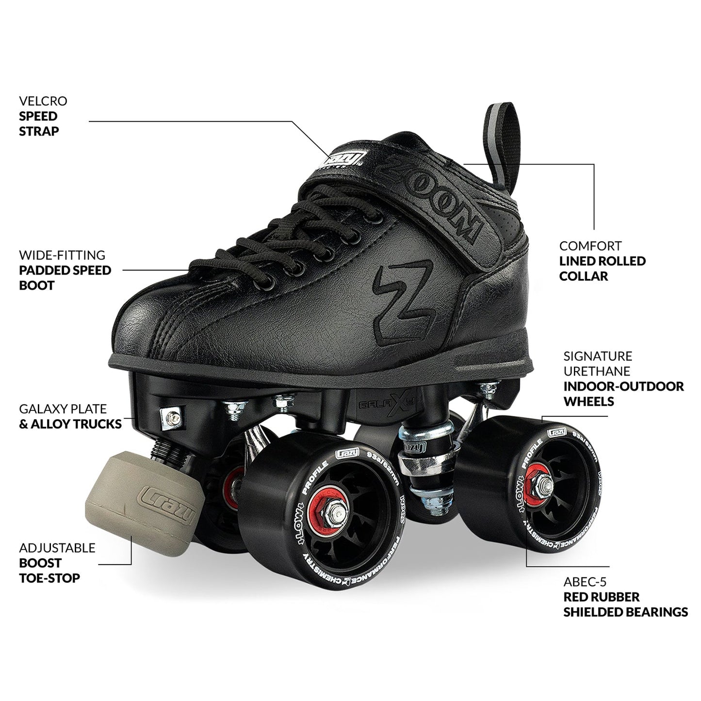 Crazy Zoom Roller Skates
