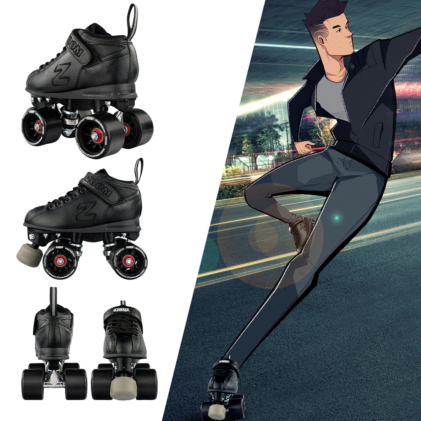 Crazy Zoom Roller Skates