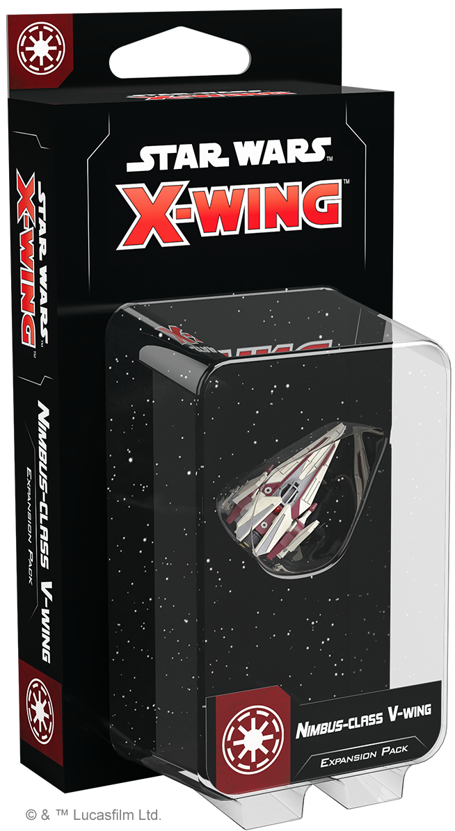 Fantasy Flight Games - X-Wing Miniatures Game 2.0 - Nimbus-Class V-Wing  Expansion Pack