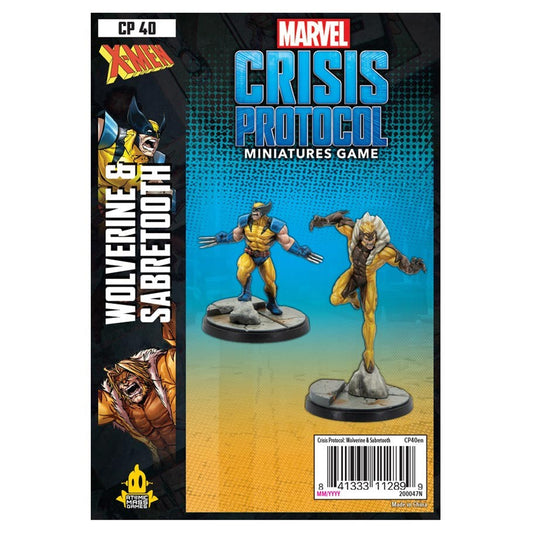 Marvel Crisis Protocol: Wolverine and Sabertooth Character Pack
