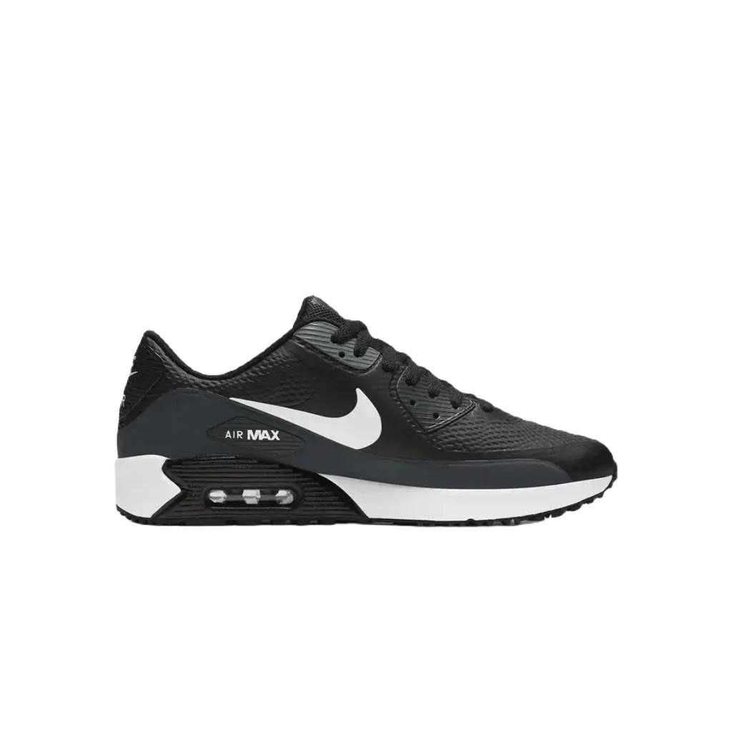 Nike Air Max 90 G Spikeless Golf Shoe - Black/White