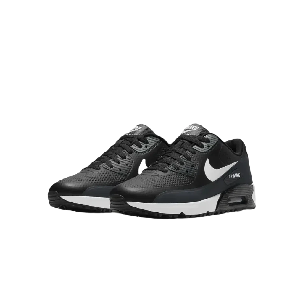 Nike Air Max 90 G Spikeless Golf Shoe - Black/White