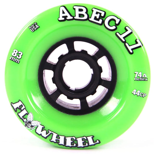 ABEC 11 Flywheel 83mm 74A Green 4 Pack