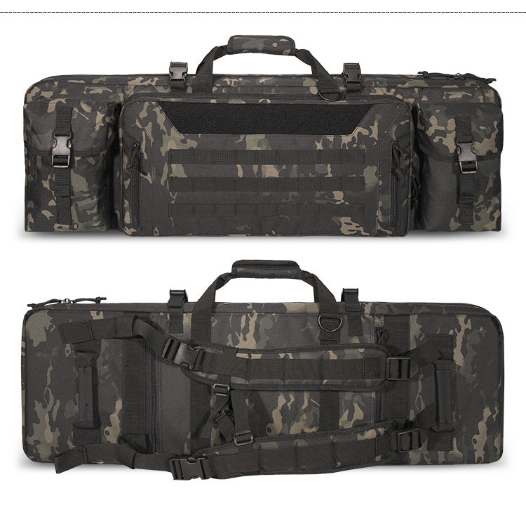 Large Capacity Big Belly Fish Sea Fishing Bag Luya Double Layer Fishing Rod Bag - Blue Force Sports