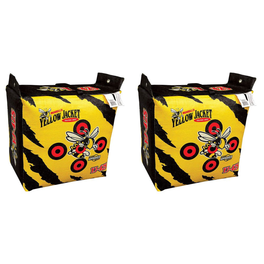 Morrell Yellow Jacket Portable Field Point Archery Bag Target (2 Pack)