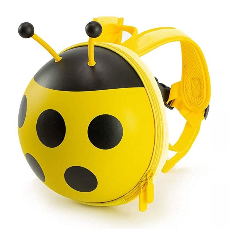 Cartoon Egg Shaped Kids Knapsacks Toys & Games Lady Bug Yellow - DailySale