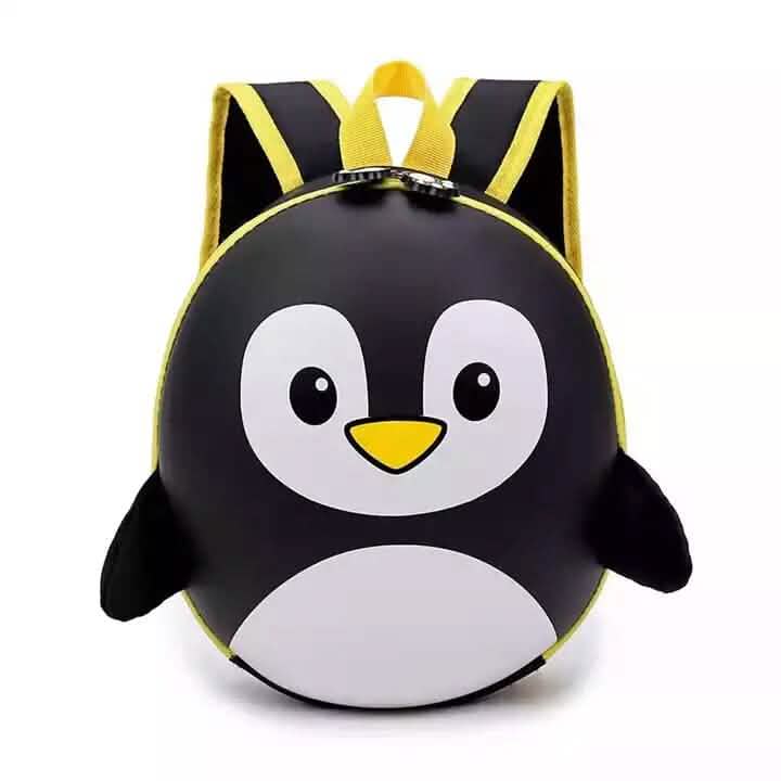 Cartoon Egg Shaped Kids Knapsacks Toys & Games Penguin Black - DailySale