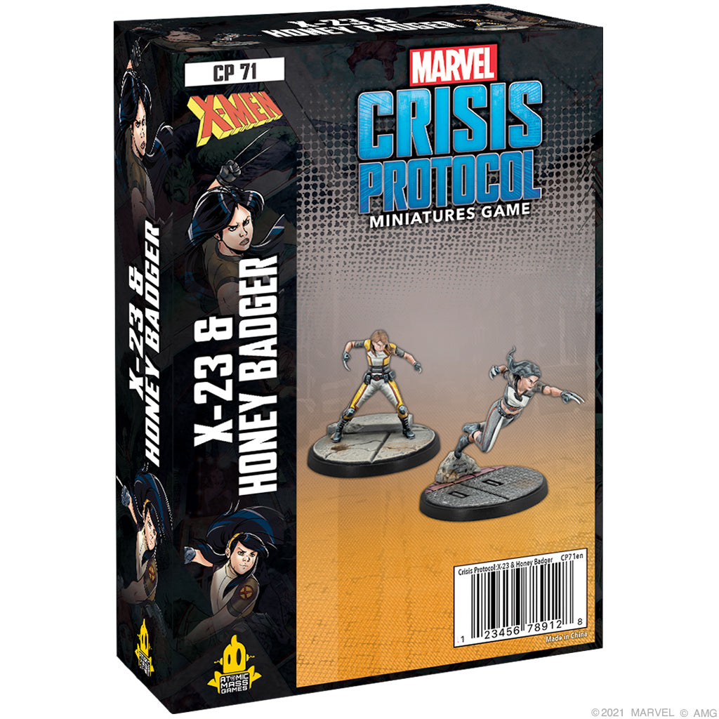 Marvel Crisis Protocol: X-32 and Honey Badger