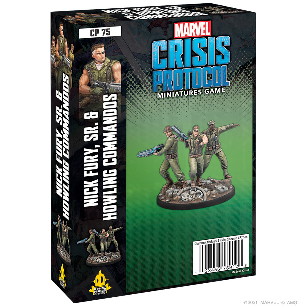Marvel Crisis Protocol: Nick Fury, SR. and Howling Commandos