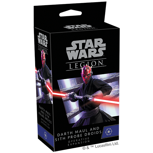 Fantasy Flight Games - Star Wars : Legion - Darth Maul and Sith Probe Droids Operative Expansion