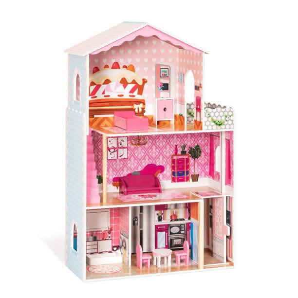Dreamy Wooden Dollhouse