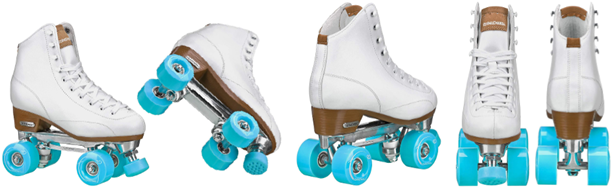 RDS Cruze XR9 Roller Skate - White