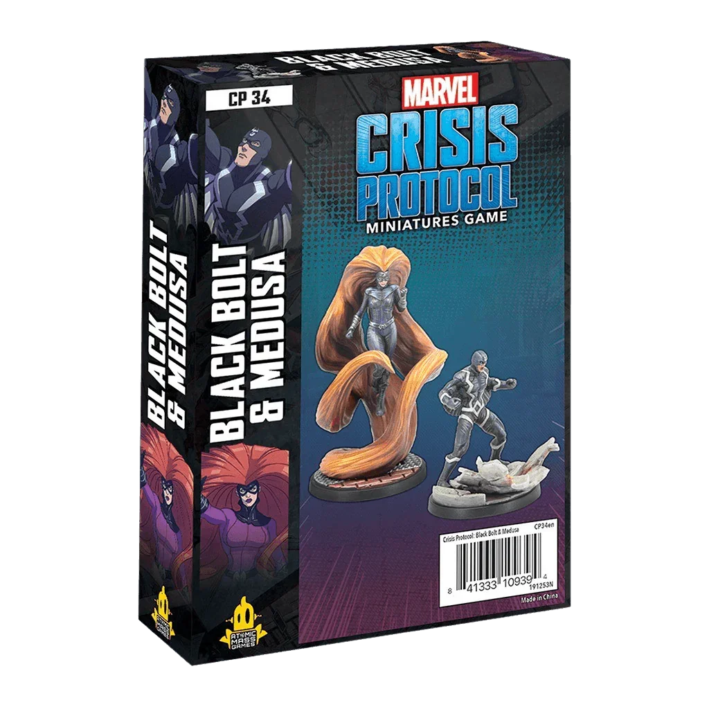 Marvel: Crisis Protocol – Black Bolt and Medusa - Character Pack