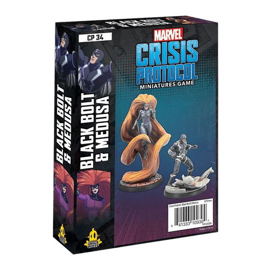 Marvel: Crisis Protocol – Black Bolt and Medusa - Character Pack