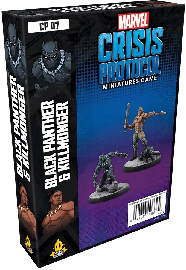 Marvel: Crisis Protocol – Black Panther and Killmonger - Character Pack