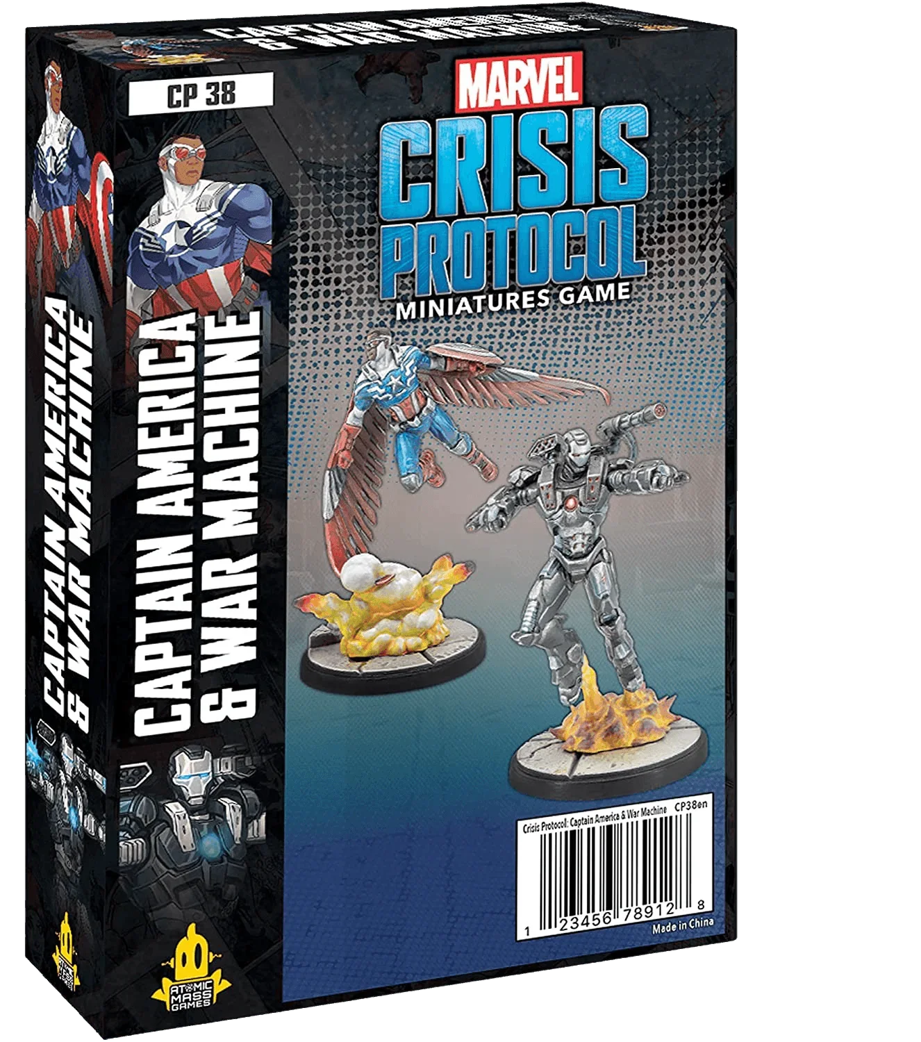 Marvel: Crisis Protocol –  Captain America and War Machine - Character Pack
