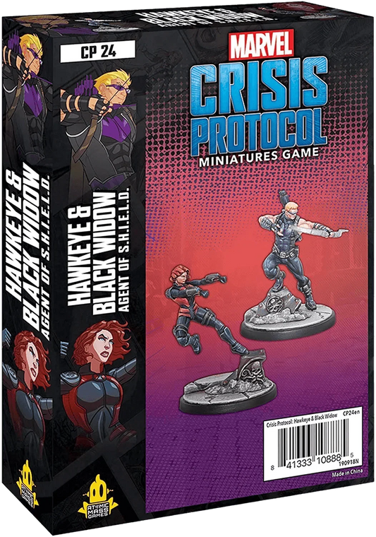 Marvel: Crisis Protocol - Hawkeye and Black Widow - Character Pack